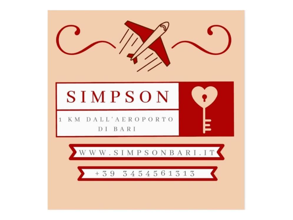 Simpson - Aeroporto Di Bari - Affittacamere Exteriér fotografie